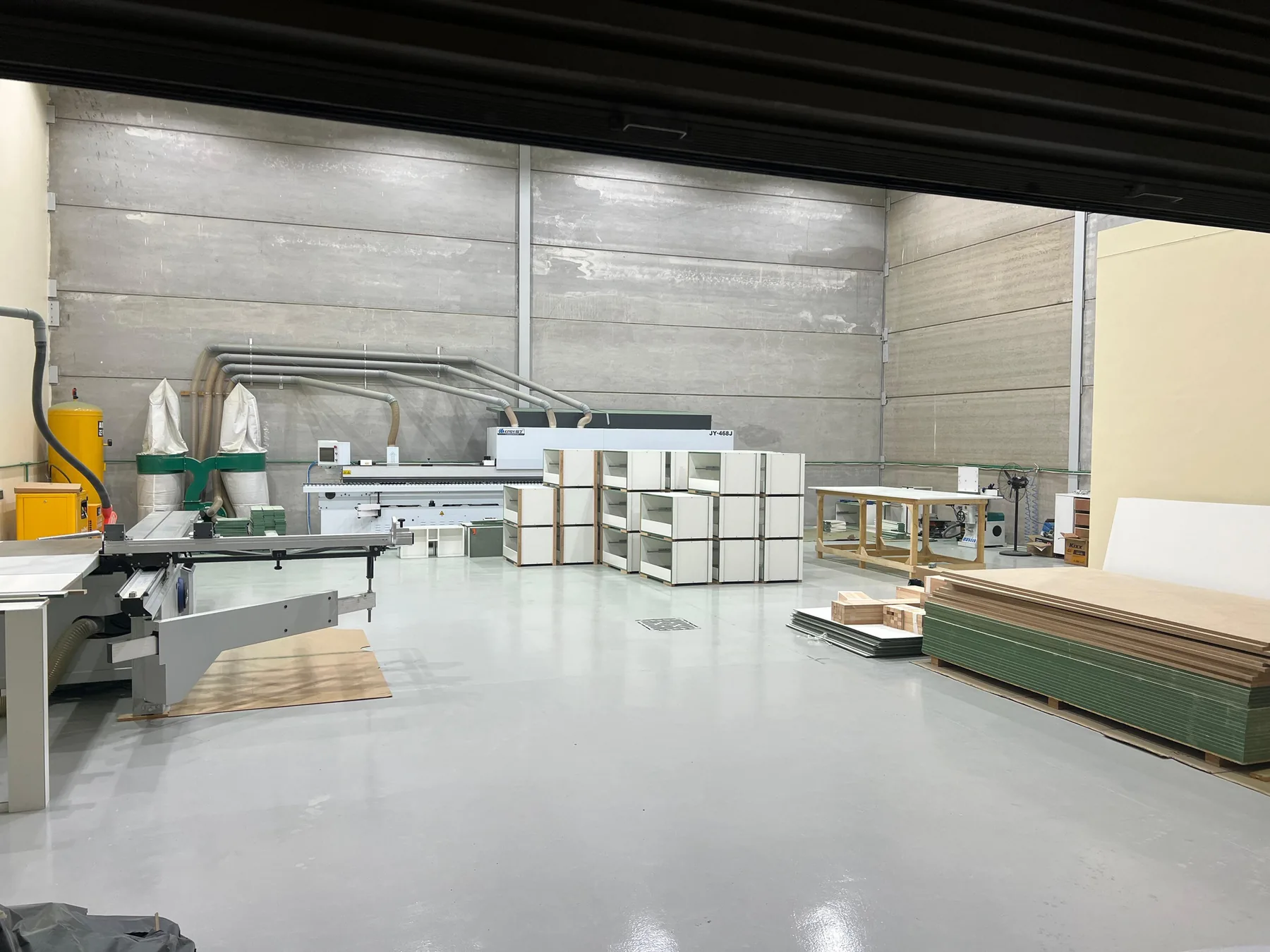 Inside Wolf's Ras Al Khaimah joinery production facility
