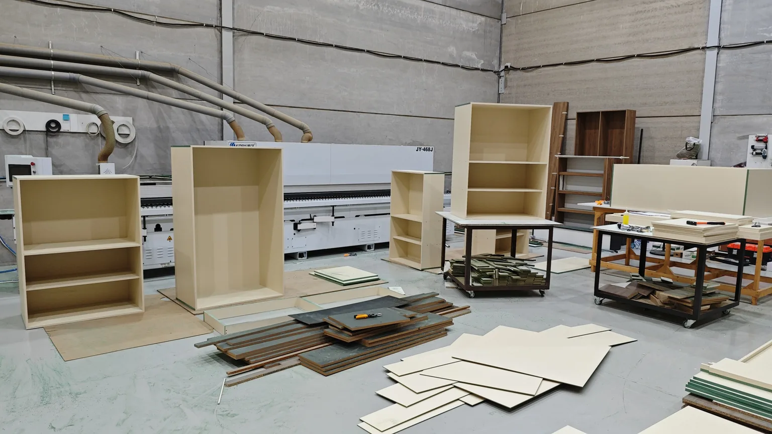 Inside Wolf's Ras Al Khaimah joinery production facility