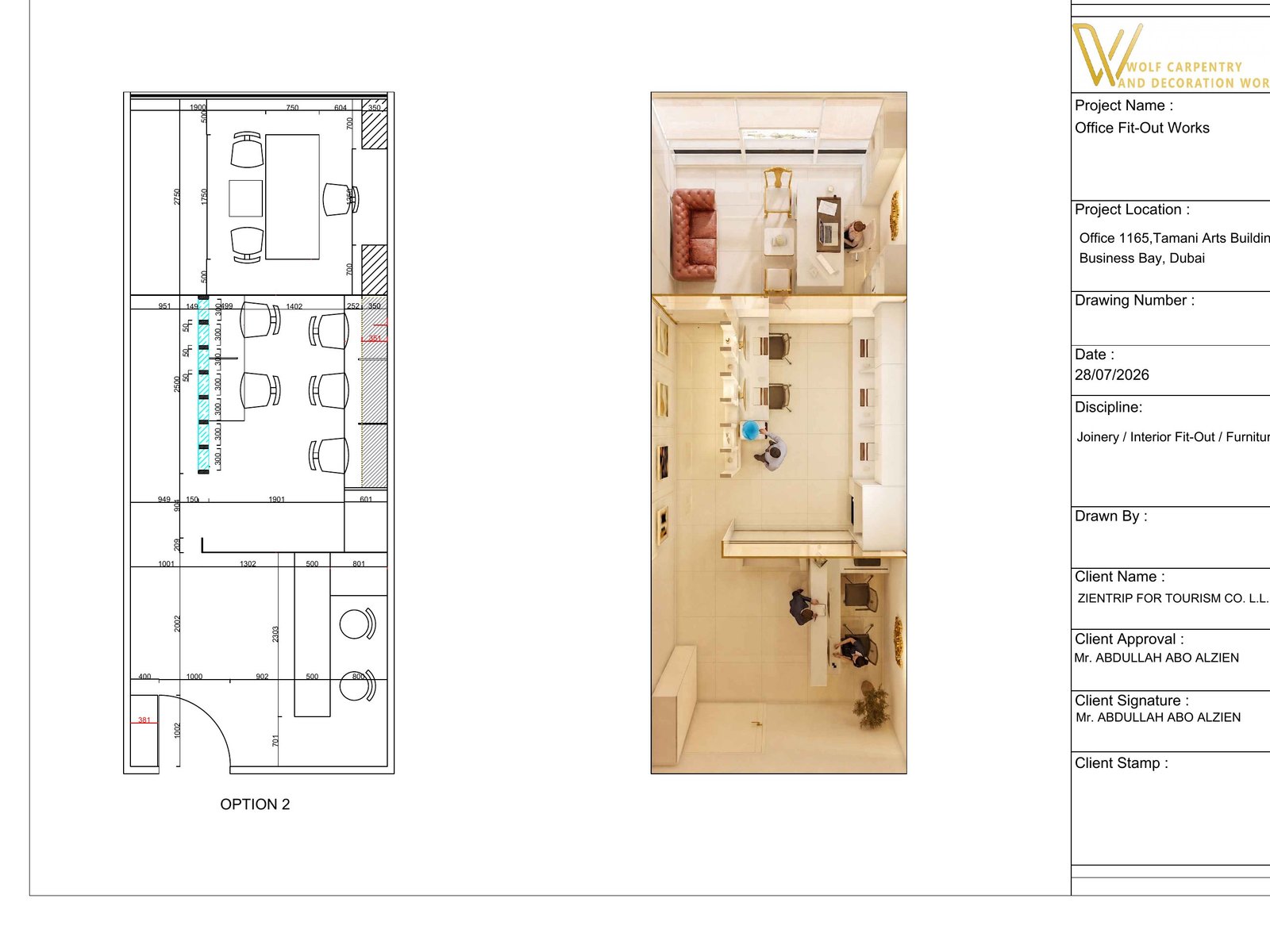 Zientrip Tourism Office, Office 1165 — detail 9